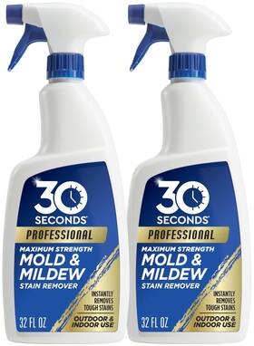 30spro32pk2 30 Seconds Pro Mold And Mildew Stain Remover Scrub 32 Fl Oz Pack Of 2