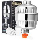 716253023351 Lamorgift Shower Filter With Replaceable Cartridges Water Purifier