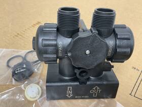 Aow-s400 A. O. Smith Aow-s500 A.o. Water Softener Valve Body With Knob And Seals For Aow-s400/aow-s500