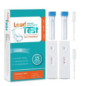 K04-02 Aawipes Lead Water Testing Kit 2-pack Rapid 15 Minutes Results Home Te