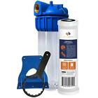 Ab-th-1c5m Aquaboon Clear Whole House Water Filter System With Sediment New