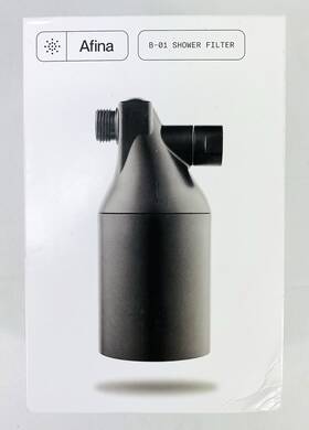 Afina 860011262787 Shower Filter B-01 - All Types Black For Hard Water New