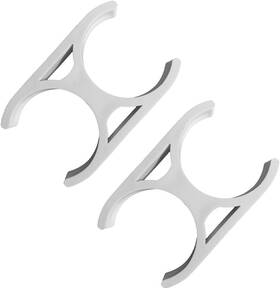 Afwfilters 645871719158 Pack Of Two Clips For 2.5 Inch Filters Or Membrane Housings On Ro And Water Filter
