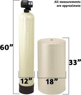 Afwfilters 645871721809 2 Cubic Foot 64k Whole Home Water Softener With High Capacity