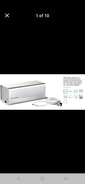 Apec Water Systems 854961005792 4-stage Alkaline 90 Gpd Counter-top Reverse Osmosis System Ro-ctop-ph