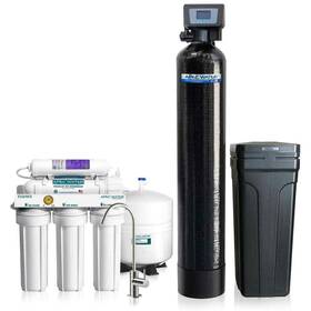 Wh-softener-45-fg Apec Water Systems Hydro Express Softener 45 Plus Alkaline Mineral 6-stage Ro System Value Bu