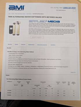 W-s2472emt-us Applied Membranes Twin Alternating Water Softener New In Crates. Unused