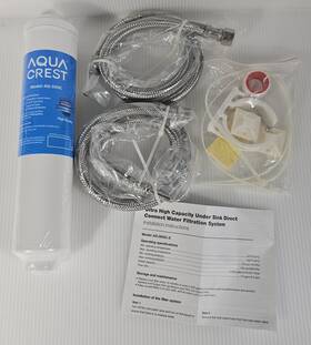 Aq-5kdc-s Aqua Crest Aq-5kdc Under Sink Water Filtration System