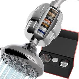 Aqua Earth 301659824888 Filtered Shower Head High Pressure 1 Count Pack Of Aqua Earth 301659824888 Filtered Shower Head High Pressure 1 Count Pack Of