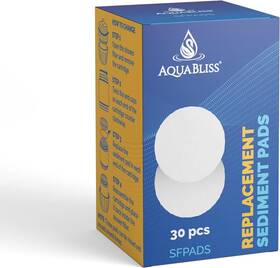 Aquabliss 853161008176 Shower Filter Sediment Pads - Protect Your Skin And Hair From Rust