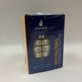 Sf100-bn Aquabliss Revitalizing Shower Filter Brushed Nickel Multi Stage Water