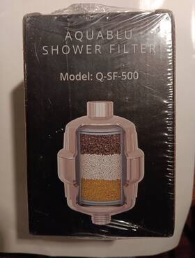 Q-sf-500 Aquablu Shower Filter Model Multi-stage Revitalizing