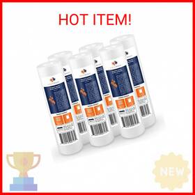 B01m01edhk Aquaboon 5 Micron 10 X 2.5 Sediment Filter - Whole House Water Replacemen