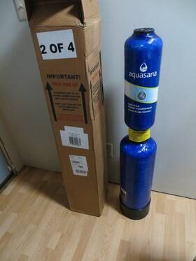 Aquasana 816749010589 Rhino Water Filter Eq-ast-wh-r Conditioner Tank