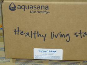 Aq-5200 Aquasana 816749010763 New Sealed Claryum 2stage Under Sink Water Filter System Chrome