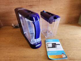 Aq-pwfs-rb3blu.q Aquasana Incomplete Powered Water Filtration System Cobalt Blue