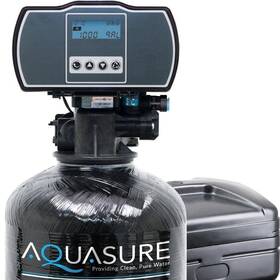 40000grain Aquasure As-hs40d Water Softener System Digital Metered 3-4people Indoor Black