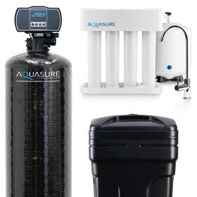 As-pr75hs64d Aquasure Water Softener - 64 000 Grains / Reverse Osmosis System 75gpd Bundle