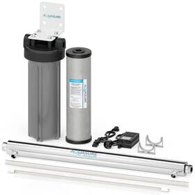As-spxuv12s Aquasure Whole House Uv Water Filtration System 12gpm Triple Purpose Siliphos