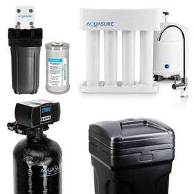 As-whf48fm Aquasure Whole House Filtration With 48 000 Grain Fine Mesh Water Softener Reverse Osmosis S