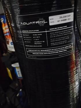 20l25h1069 Aquatrol Whole House Water Filtration Pressure Vessel 10.5 Bar