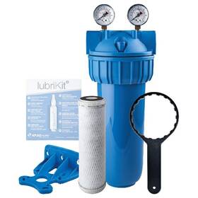Zc111t418 Atlas Filtri - 3p Mono Blue Filter Housing Kit Bracket And Wrench 0.5