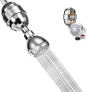 Glhs01 Baikaishuii Filtered Shower Head Combo 15 Stage Showerhead Filter For Hard Water
