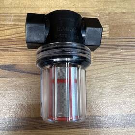 Lstm050-50c Banjo T-line Strainer Polypropylene Clear Bowl 50 Mesh