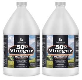 Belle Chemical Bcv50 50% Pure Concentrated Vinegar - 125x 128 Fl Oz Pack Of 1