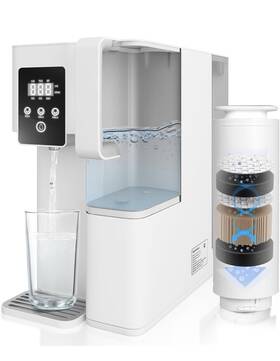 B0dcbb2sk Bestrona Countertop Reverse Osmosis Water Filter 5-stage Portable Ro System Tds Monitor