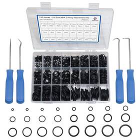 Boeray 699971941537 740pc Universal O Rings Assortment In 24 Sizes With 740pcs Metric Tools