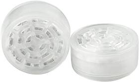 Lklvhe2 Brand Generic 2pcs Shower Head Replacement Filter Cartridge - Chlorine And Flouride White2
