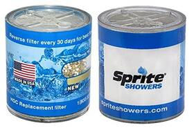 Hoc-2 Brand Sprite Showers Industries Shower Filter Replacement Blue
