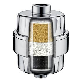 Pba0908-01 Bright Showers Shower Filter High Output Head 3-stage Chrome