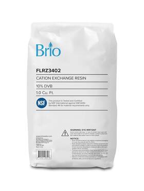 Flrz3402 Brio Cation Exchange Resin For Water Softener Systems And Cartridges