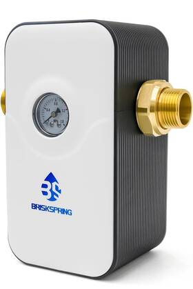 Wd-f1 Briskspring Upgraded Salt Free Water Descaler With Pressure Gauge