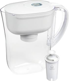 0b11 Brita Metro Water Filter Pitcher With Smartlight Change 6 Cup White