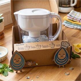 514052.002hy Brita Metro 6-cup Water Filter Pitcher With Smartlight Indicator - White