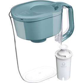94939203 Brita Tahoe 10 Cup Water Pitcher Stone Blue