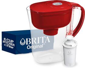 1288450 Brita Tu Metro Water Filter Pitcher With Smartlight Change Indicator