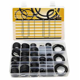 Busy-corner 711181715989 396 Pieces O-ring Kit Nitrile 90 Duro For Hydraulic Pipe Pump Hydrau