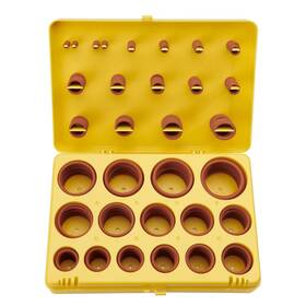 Busy-corner 791715982933 386 Pieces Fkm O Metric Yellow Box Brown Orings