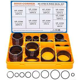 4c-4784 Busy-corner Drs-107 Print D-ring Kit Nitrile 90 Hydraulic Black