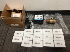 Fsc4w C&s Electronic 045635411715 Dam-it Automated Water Control 1 Brass 3/4 Inch Valve And 13 Monitors Pkg