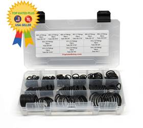 Captain O-ring 722589526572 - Orb Boss Hydraulic Fitting Sae 900 Seal Kit Black