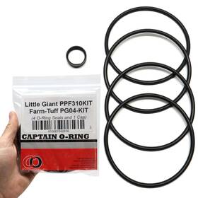 Captain O-ring 810061942436 - Replacement Kit For Little Giant Ppf And Farm-tuff