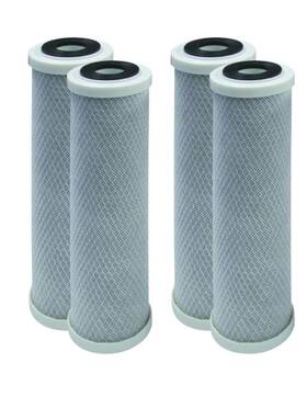 Cfs-40 Cfs 045399080639 4 Pack Carbon Block Water Filter Cartridges Compatible With Pentek