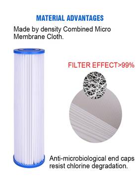 4g-xwn7-rkmg-var Cfs Compatible To Ecp20-20bb 255495-43 Pleated Cellulose Polyester Filter