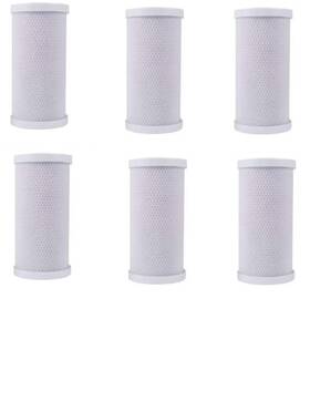 7s-ae2p-x241 Cfs Compatible For Pentek Epm-bb 10 Micron X 4.5 Carbon Block Water Filter 6 Pack