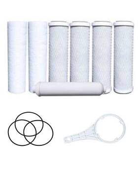 E3-199x-mg0s Cfs Replacement Water Filter Kit Includes Carbon Block Pp Sediment Inline